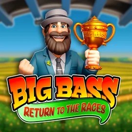 Big Bass Return to the Races logo by Pragmatic Play Efbet Casino