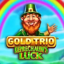 Gold Trio Leprechaun's Luck logo by Playtech at Efbet Casino