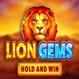 Lion Gems Hold and Win slot visual from Playson available on efbets.gr.com