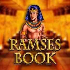 Ramses Book by Gamomat, showcased at efbets.gr.com – game logo